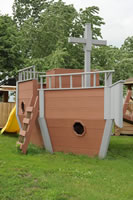 noahs ark playground climbing toy for daycares, churches and homes